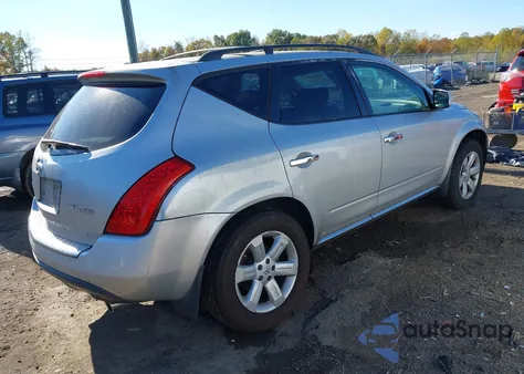 2007 Nissan Murano Sl from USA, damaged, VIN JN8AZ08W57W653535